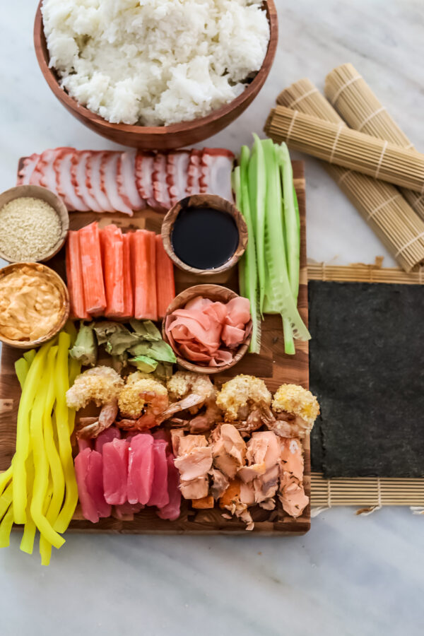 Flavorful Sushi Charcuterie Board Ideas
